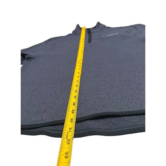 Solaris Men’s Long Sleeve 1/4 Zip Fleece Sweater / Jacket - size L - Picture 4 of 5